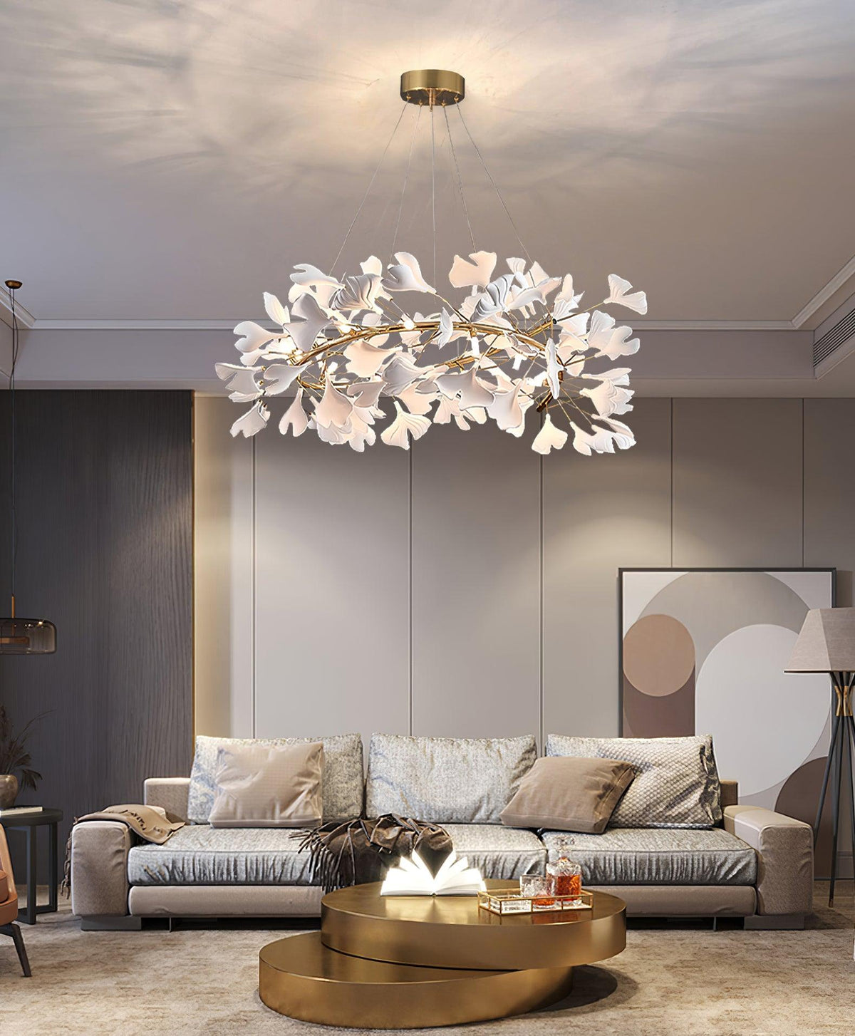 Egloria Ceramic Chandelier-Moonnatur