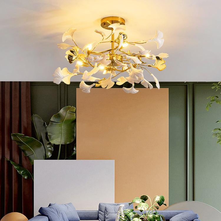 Fiorissa Ceramic Ceiling Light-Moonnatur