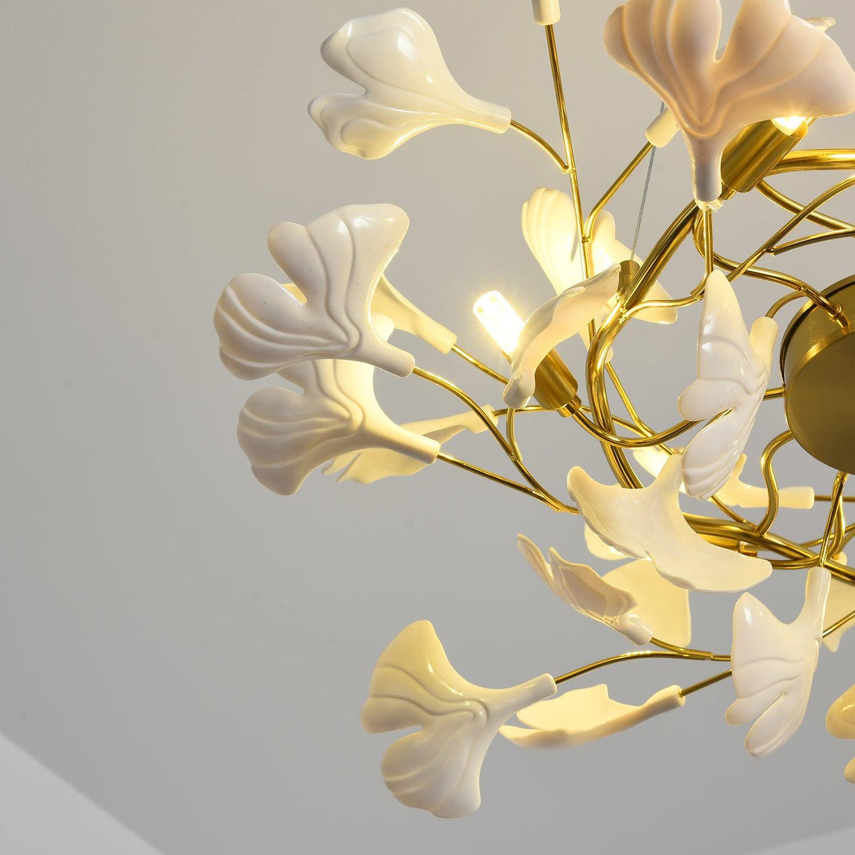 Fiorissa Ceramic Ceiling Light-Moonnatur