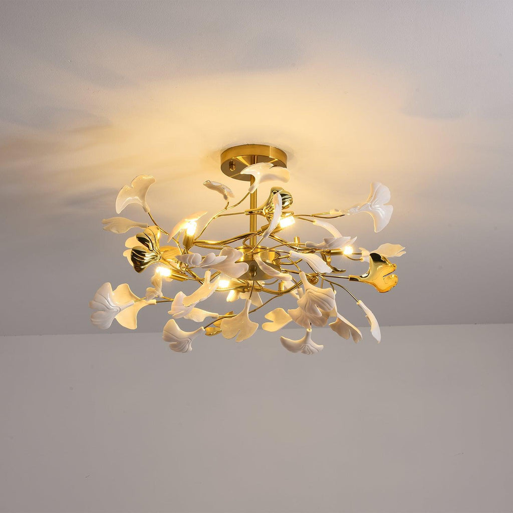 Fiorissa Ceramic Ceiling Light-Moonnatur