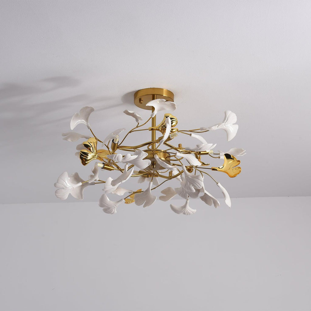 Fiorissa Ceramic Ceiling Light-Moonnatur