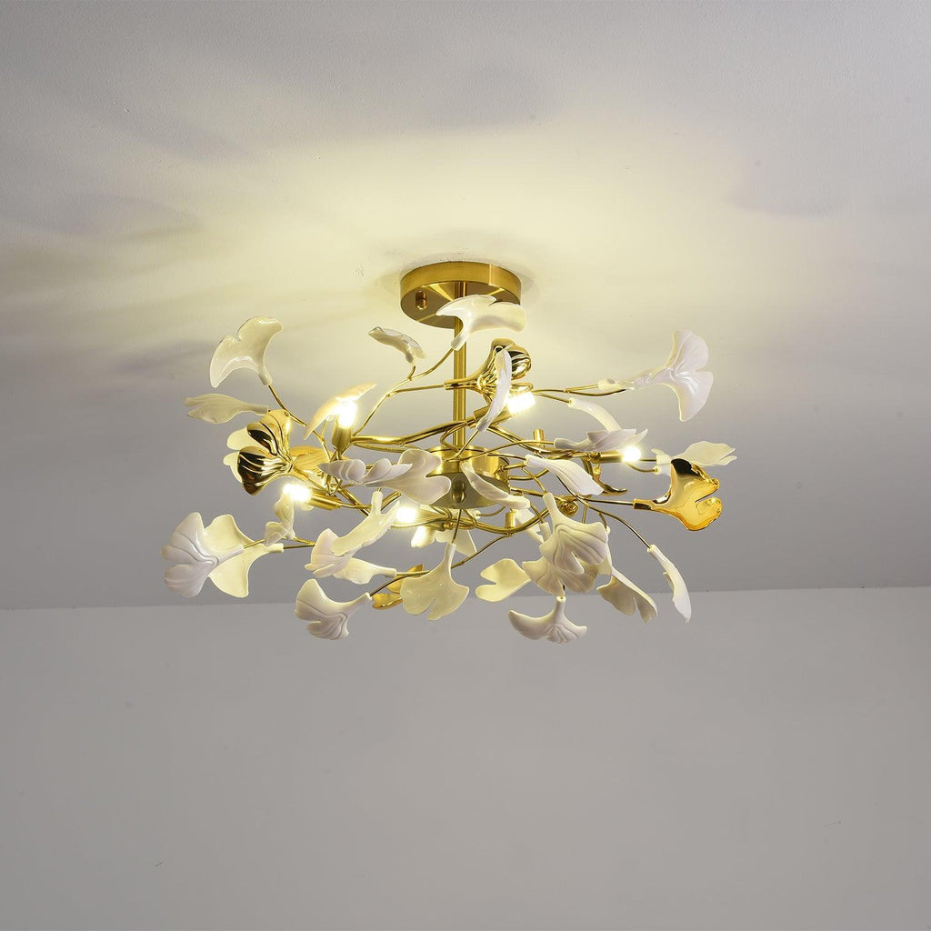 Fiorissa Ceramic Ceiling Light-Moonnatur