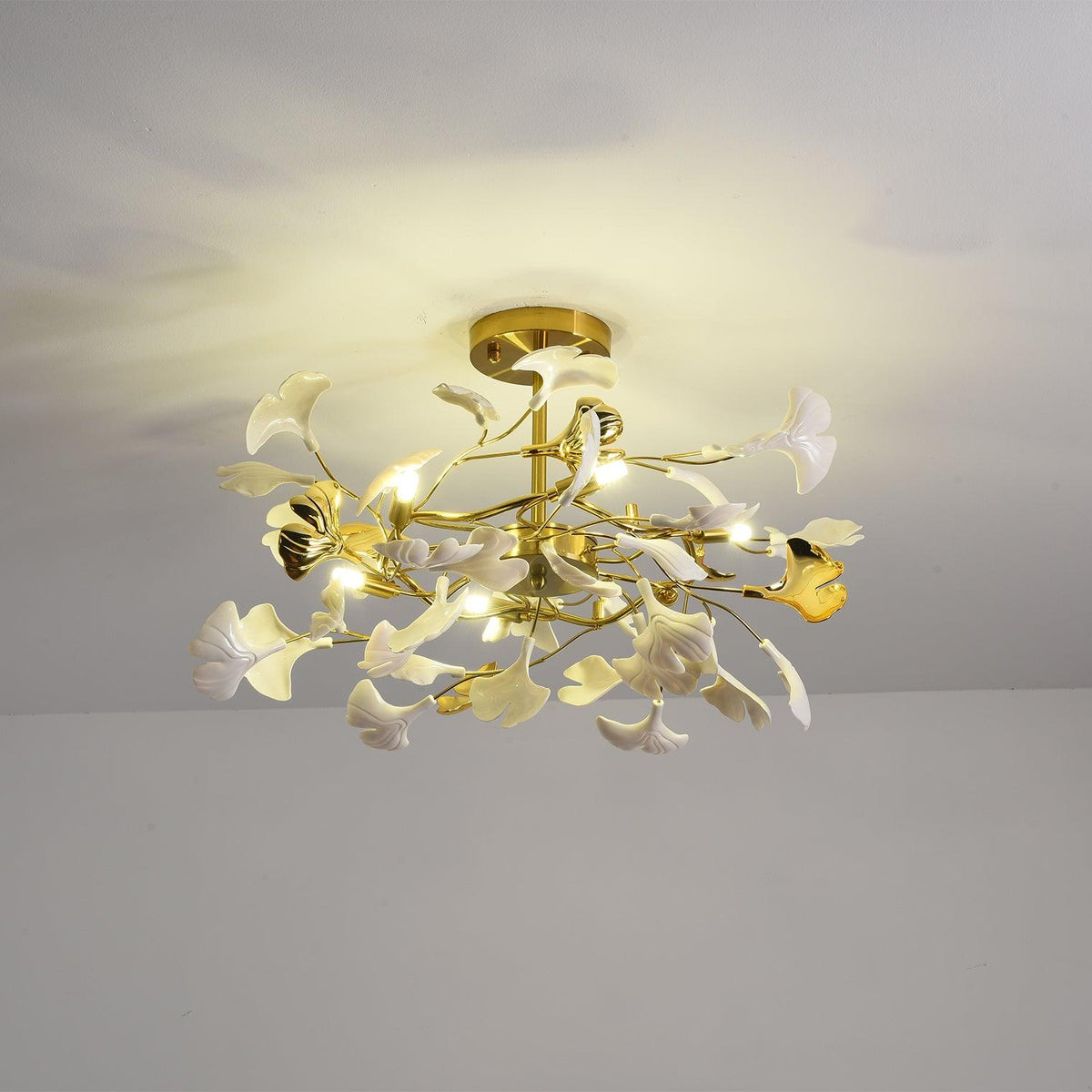 Fiorissa Ceramic Ceiling Light-Moonnatur