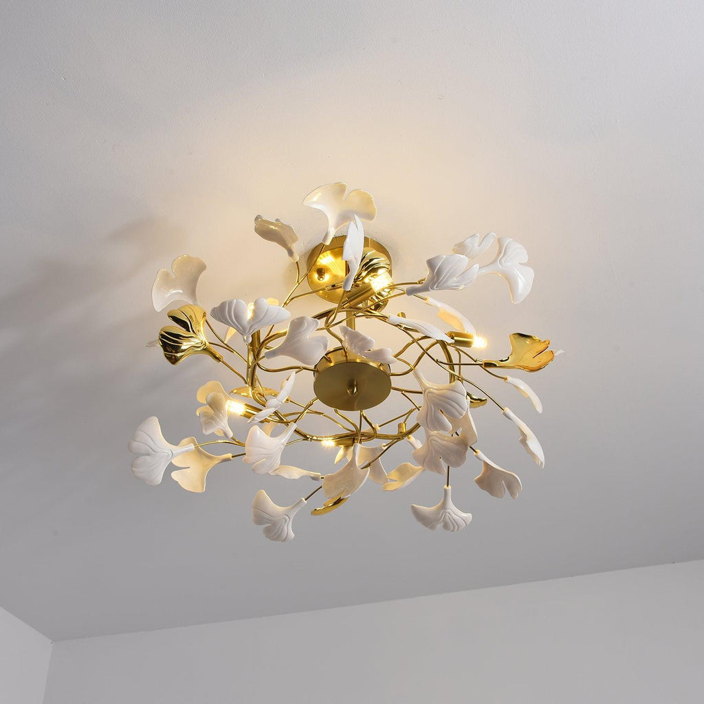 Fiorissa Ceramic Ceiling Light-Moonnatur