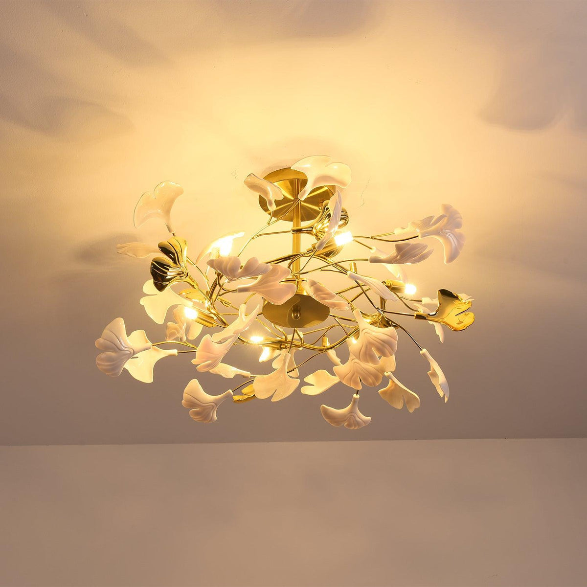 Fiorissa Ceramic Ceiling Light-Moonnatur