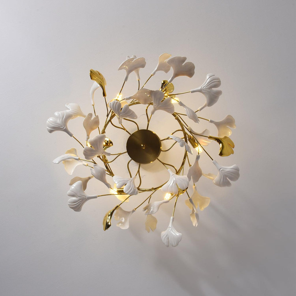 Fiorissa Ceramic Ceiling Light-Moonnatur