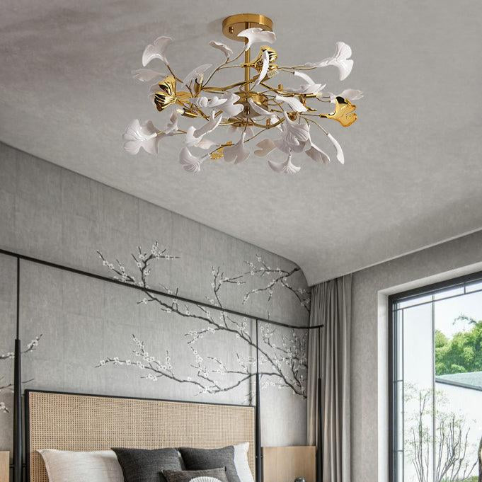 Fiorissa Ceramic Ceiling Light-Moonnatur