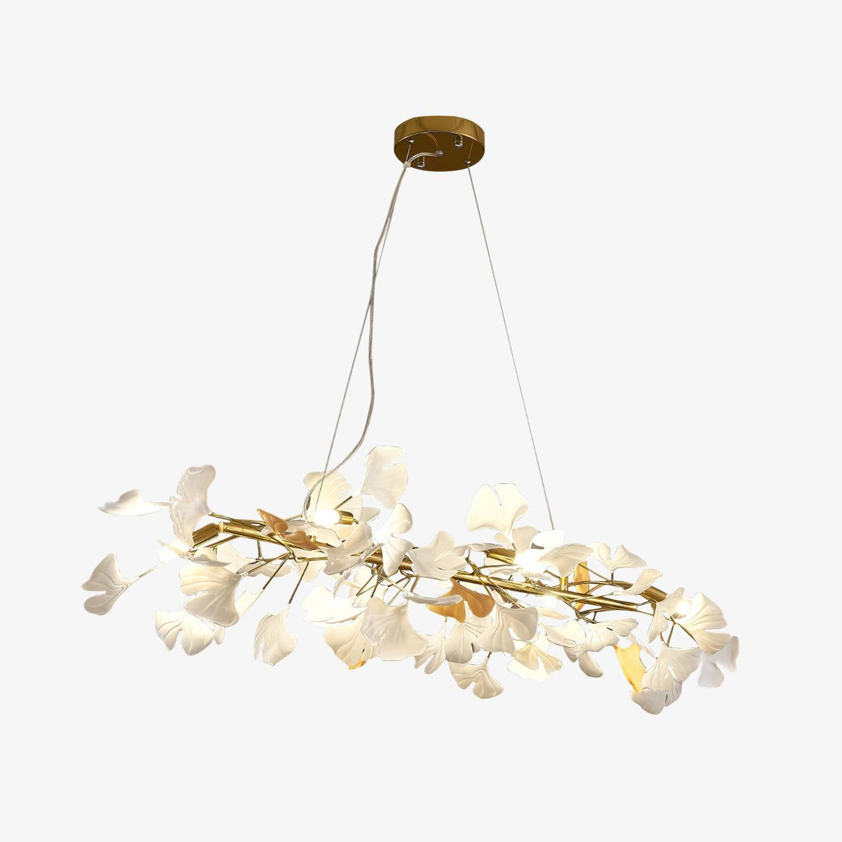 Elaria Ceramic Chandelier-Moonnatur
