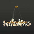 Elaria Ceramic Chandelier-Moonnatur