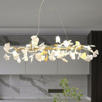 Elaria Ceramic Chandelier-Moonnatur