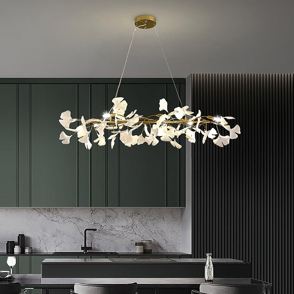 Faldenaelle Ceramic Chandelier-Moonnatur
