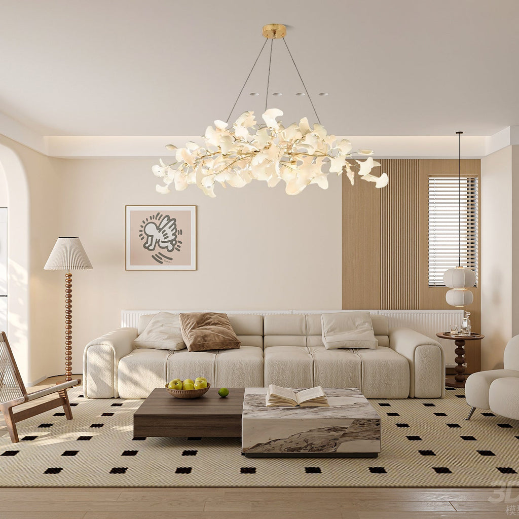 Weldenoria Ceramic Chandelier-Moonnatur