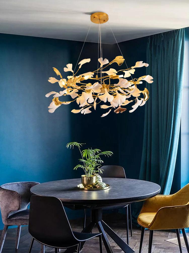 Calenaria Ceramic Chandelier-Moonnatur
