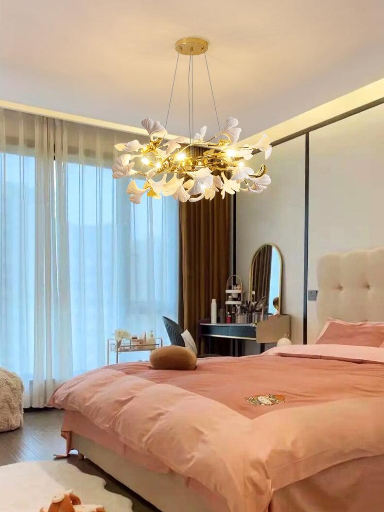 Calenaria Ceramic Chandelier-Moonnatur