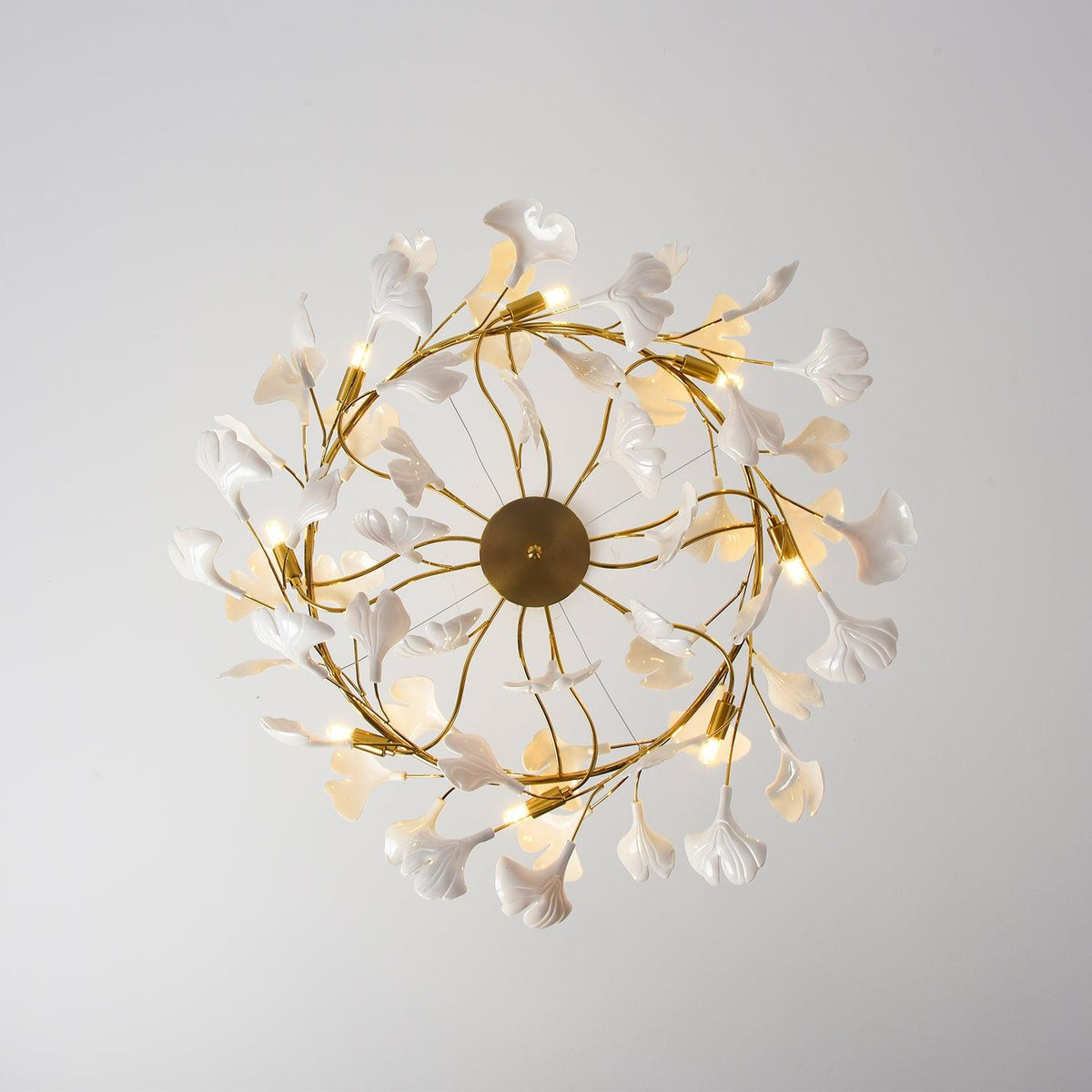 Calenaria Ceramic Chandelier-Moonnatur