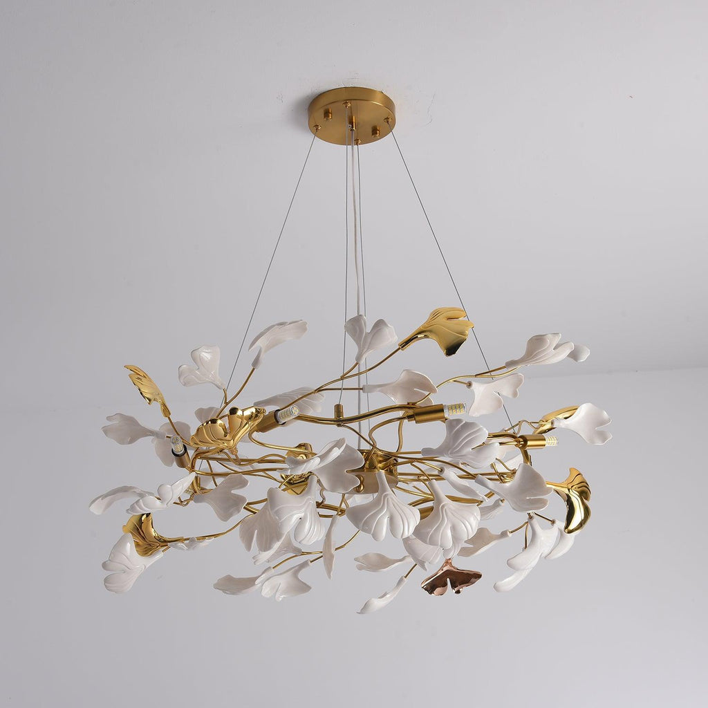 Calenaria Ceramic Chandelier-Moonnatur