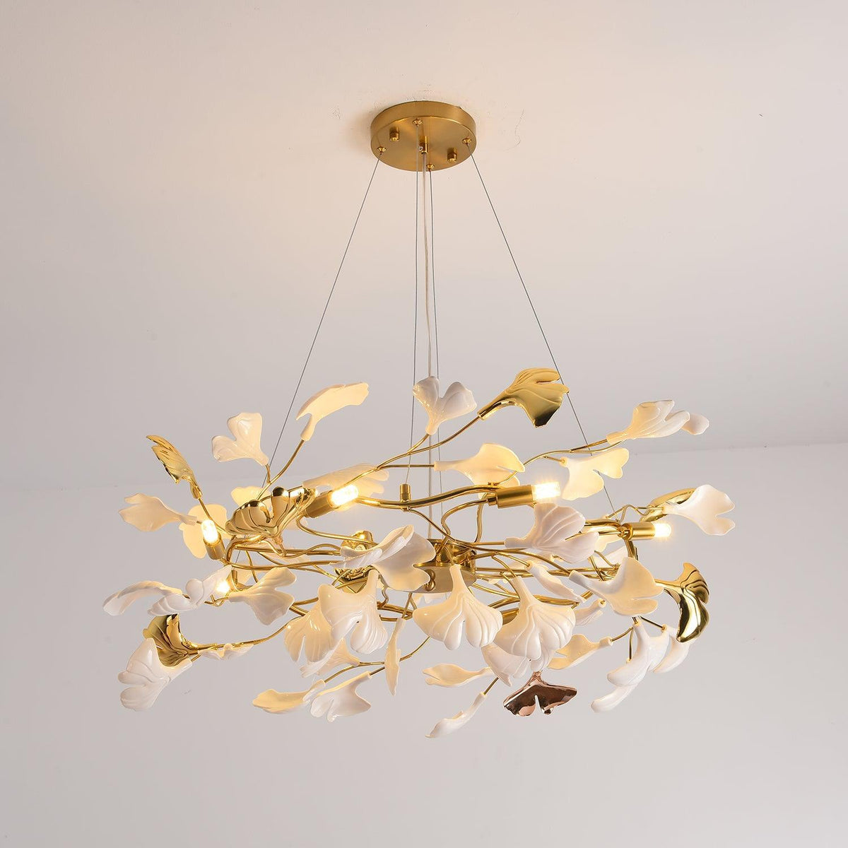 Calenaria Ceramic Chandelier-Moonnatur