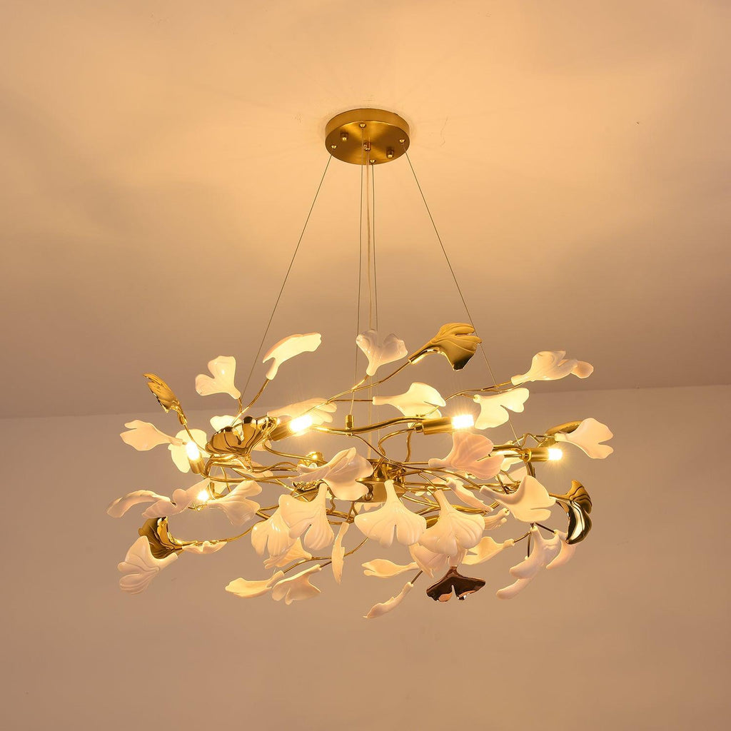 Calenaria Ceramic Chandelier-Moonnatur