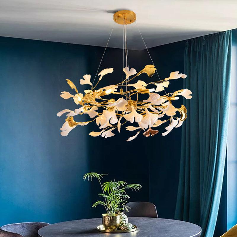 Calenaria Ceramic Chandelier-Moonnatur