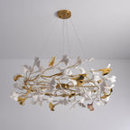 Calenaria Ceramic Chandelier-Moonnatur
