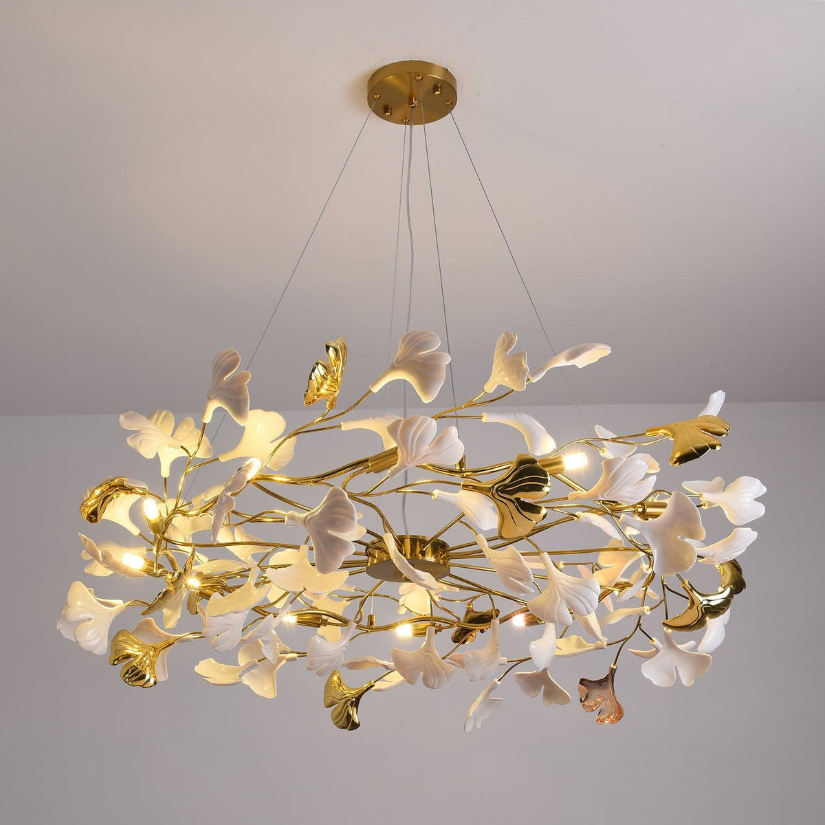 Calenaria Ceramic Chandelier-Moonnatur