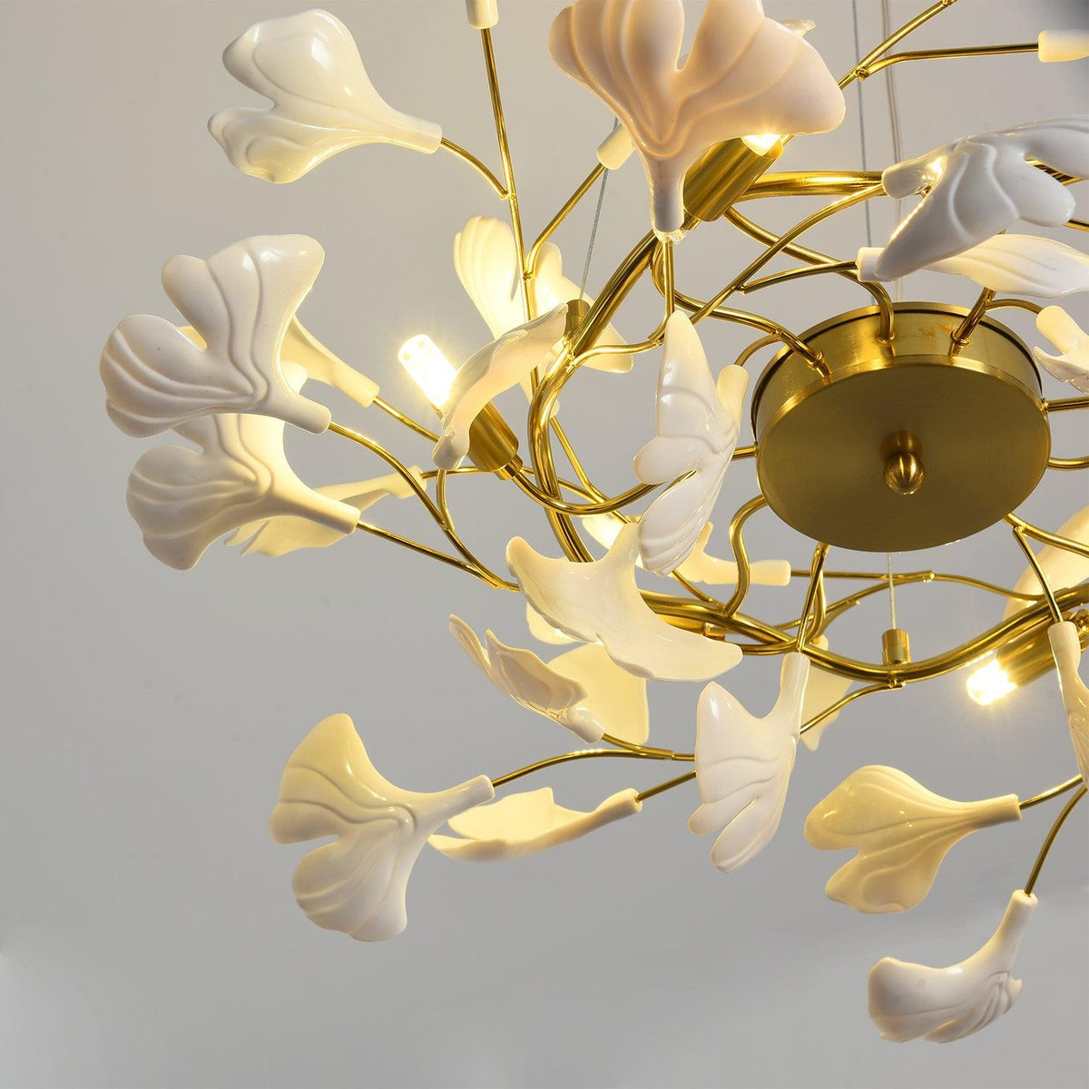 Calenaria Ceramic Chandelier-Moonnatur