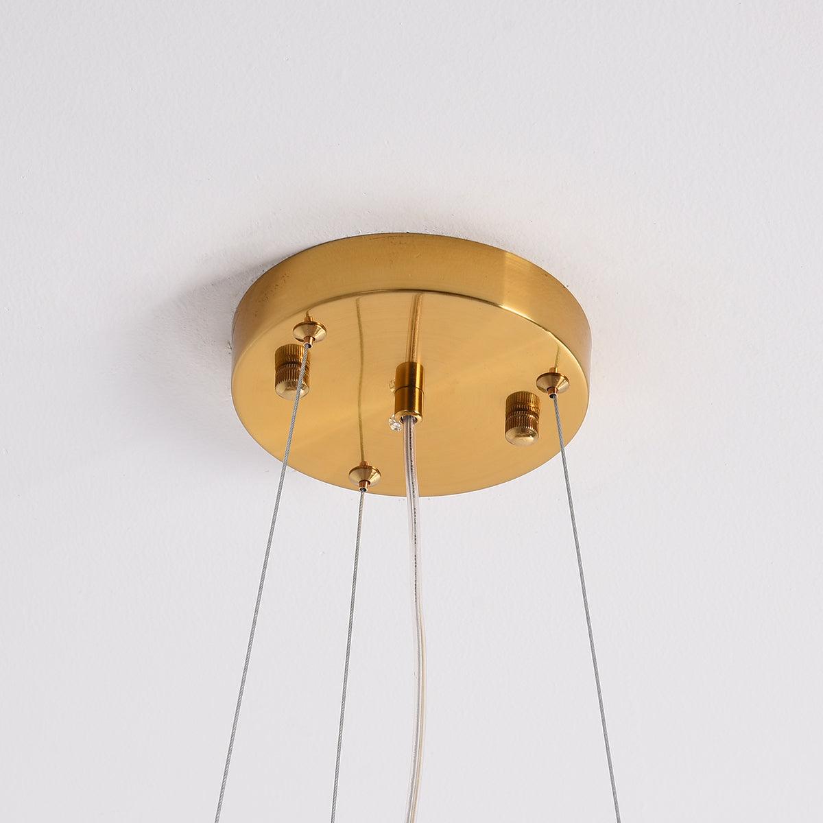 Calenaria Ceramic Chandelier-Moonnatur