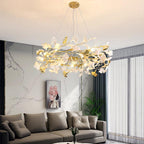 Calenaria Ceramic Chandelier-Moonnatur