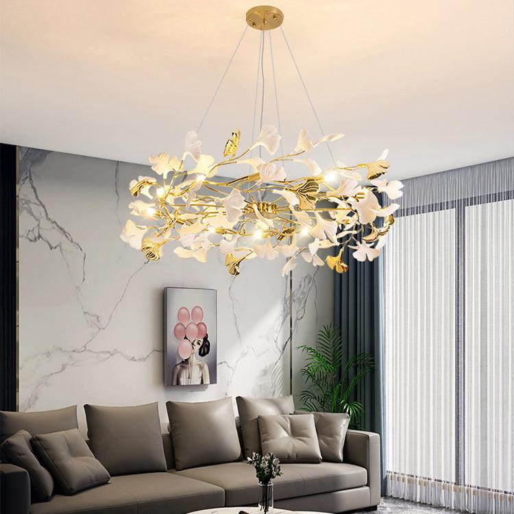 Calenaria Ceramic Chandelier-Moonnatur