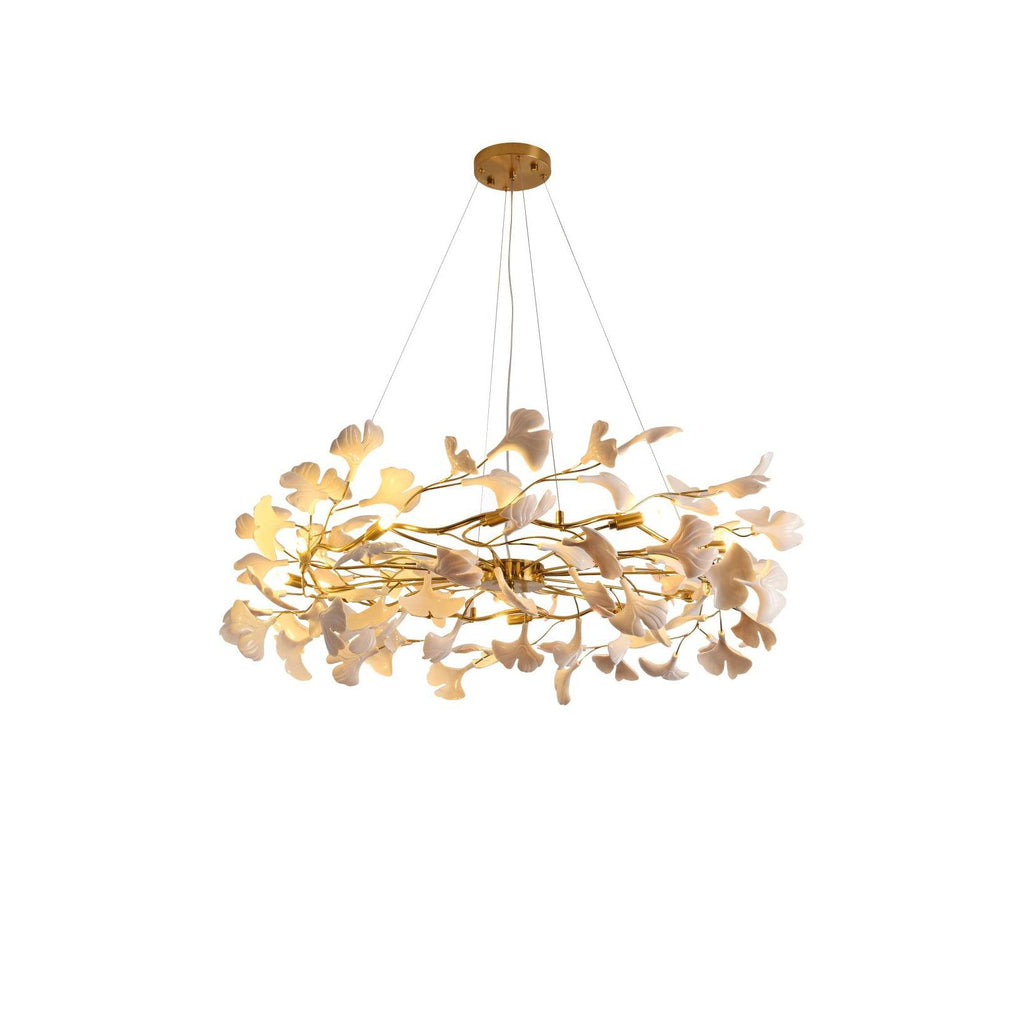 Calenaria Ceramic Chandelier-Moonnatur
