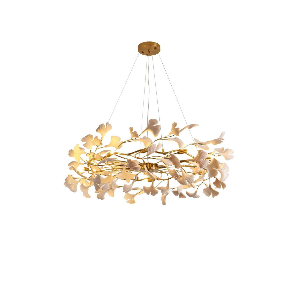 Calenaria Ceramic Chandelier-Moonnatur