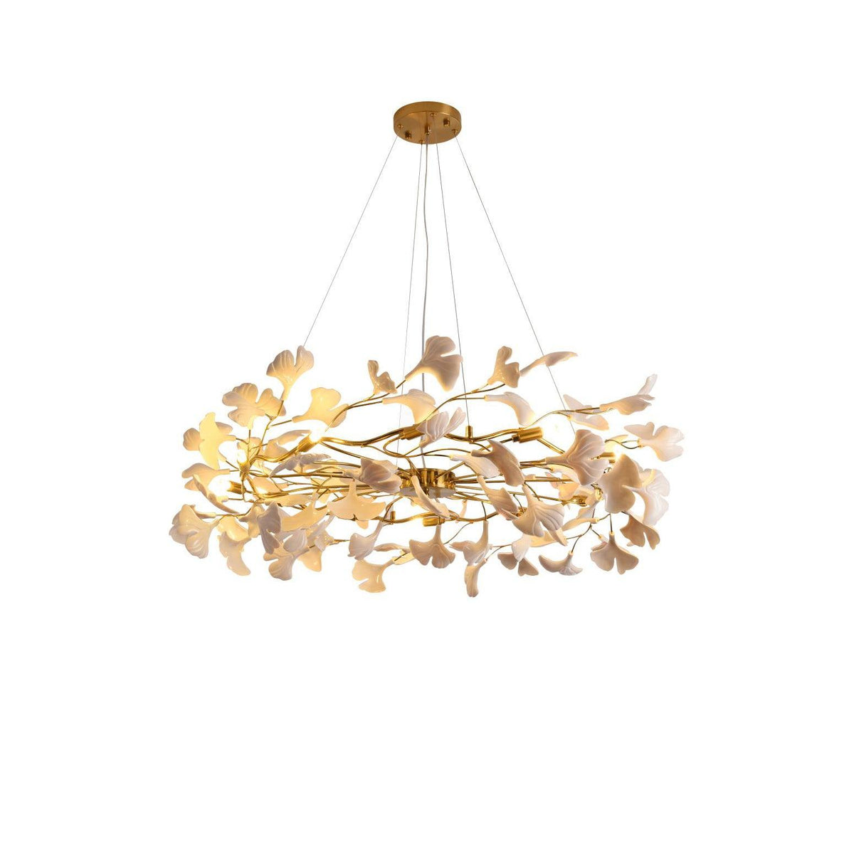 Calenaria Ceramic Chandelier-Moonnatur