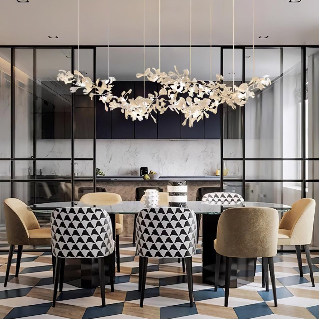 Anselora Ceramic Chandelier-Moonnatur