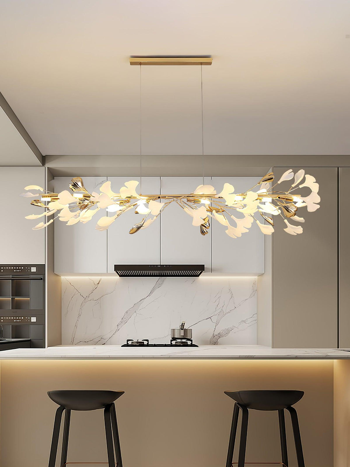 Rowenis Ceramic Chandelier-Moonnatur