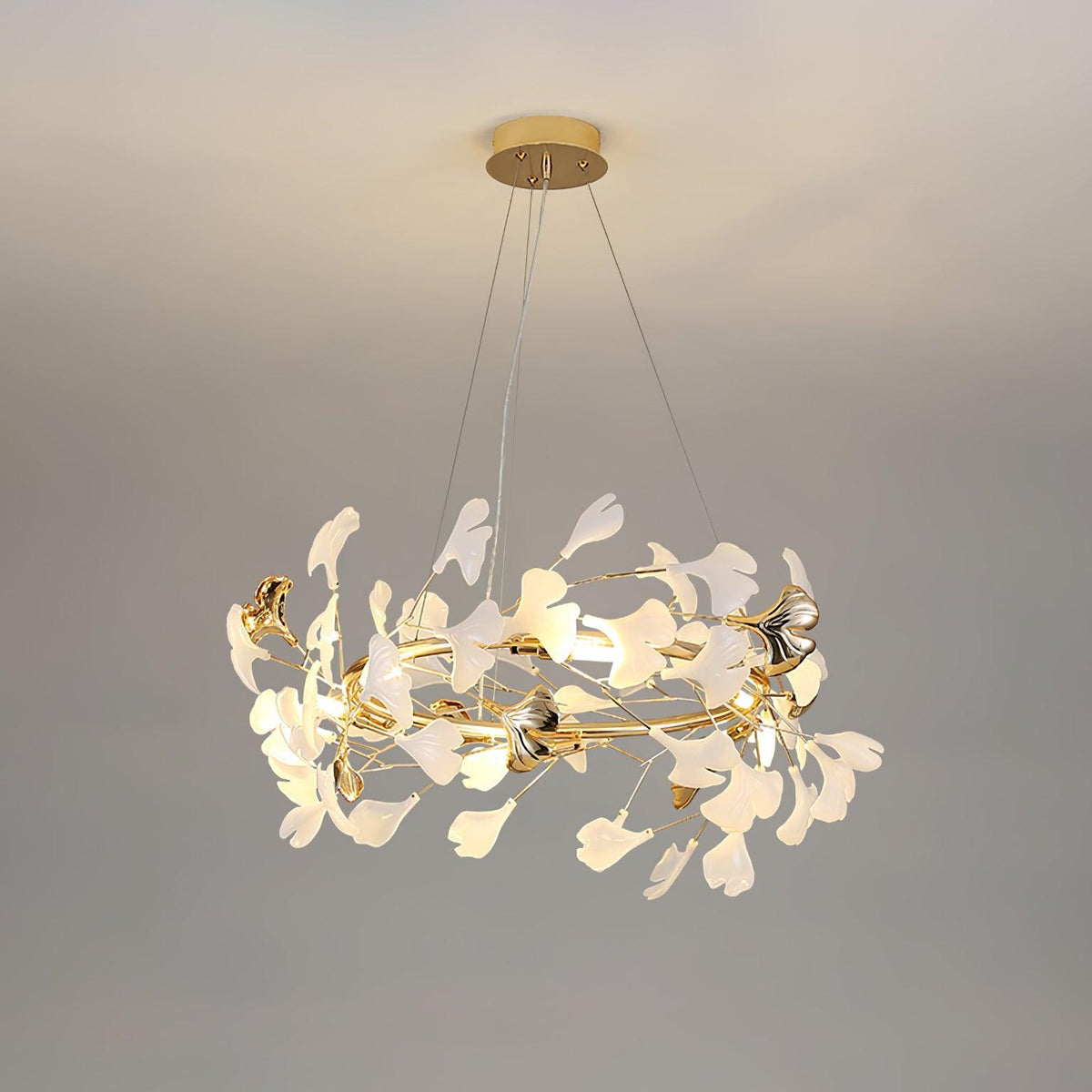 Rowenis Ceramic Chandelier-Moonnatur