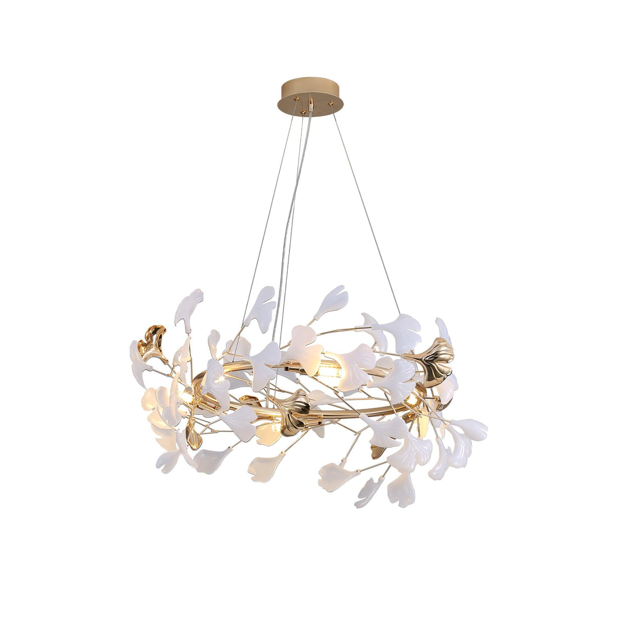Rowenis Ceramic Chandelier-Moonnatur