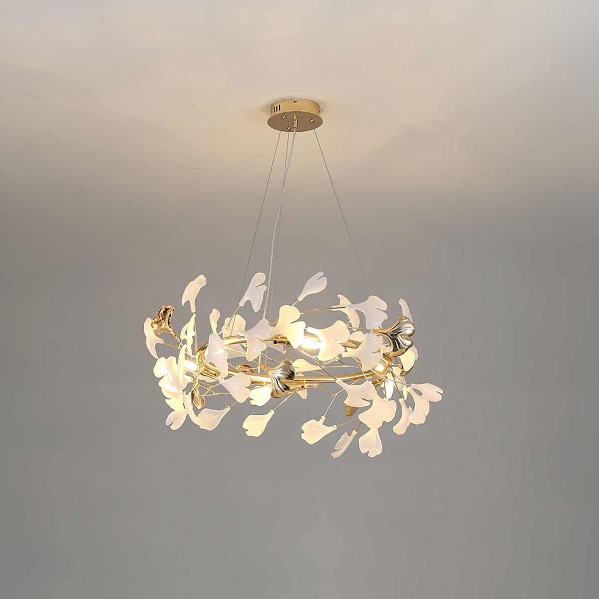 Rowenis Ceramic Chandelier-Moonnatur
