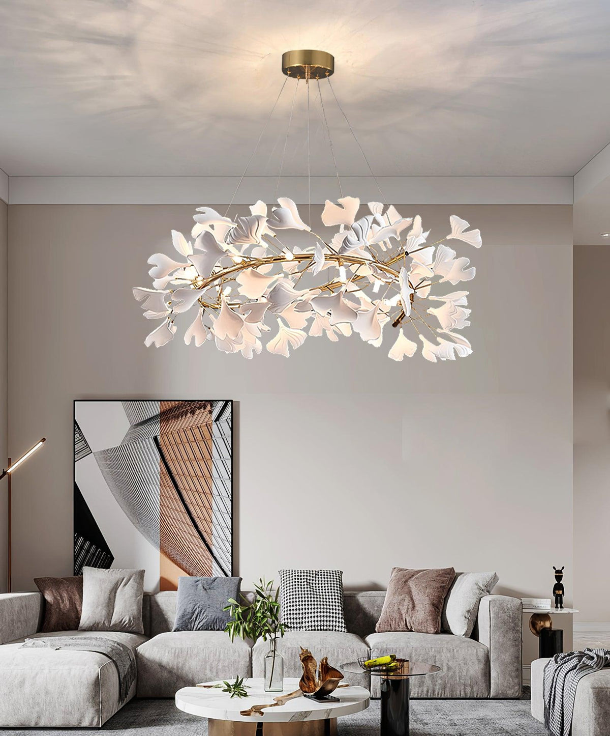 Marveniel Ceramic Chandelier-Moonnatur