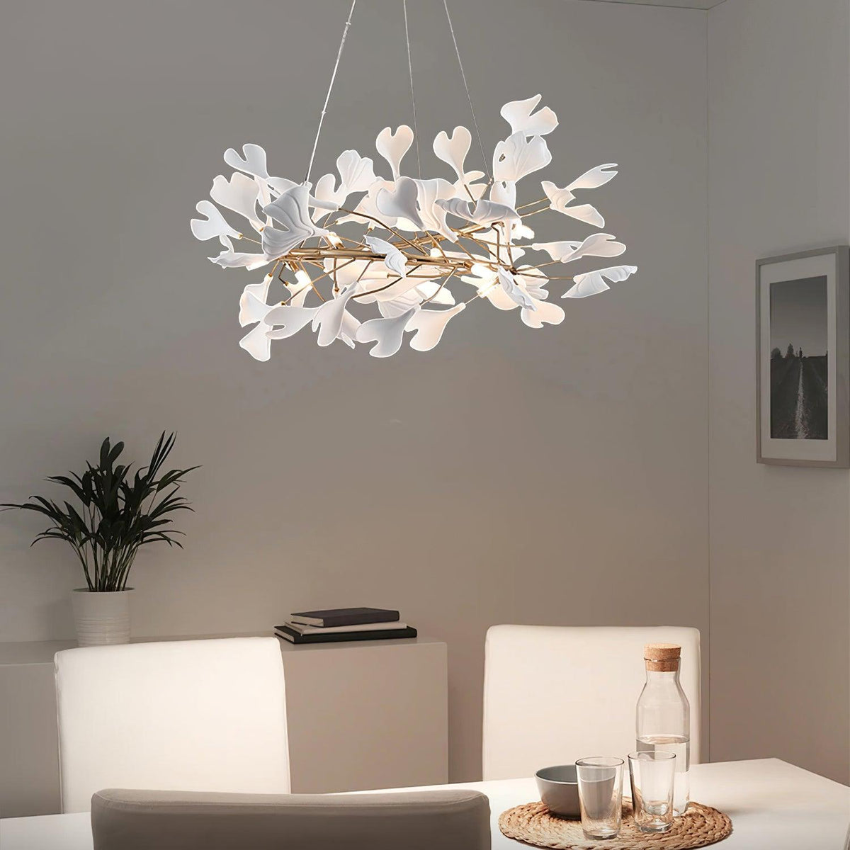 Marveniel Ceramic Chandelier-Moonnatur
