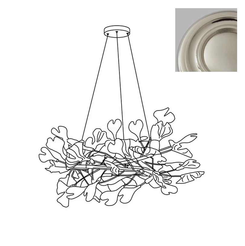 Marveniel Ceramic Chandelier-Moonnatur