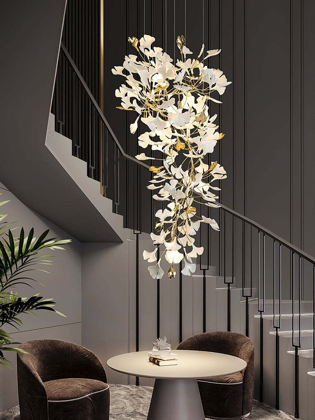 Ideniel Ceramic Chandelier-Moonnatur