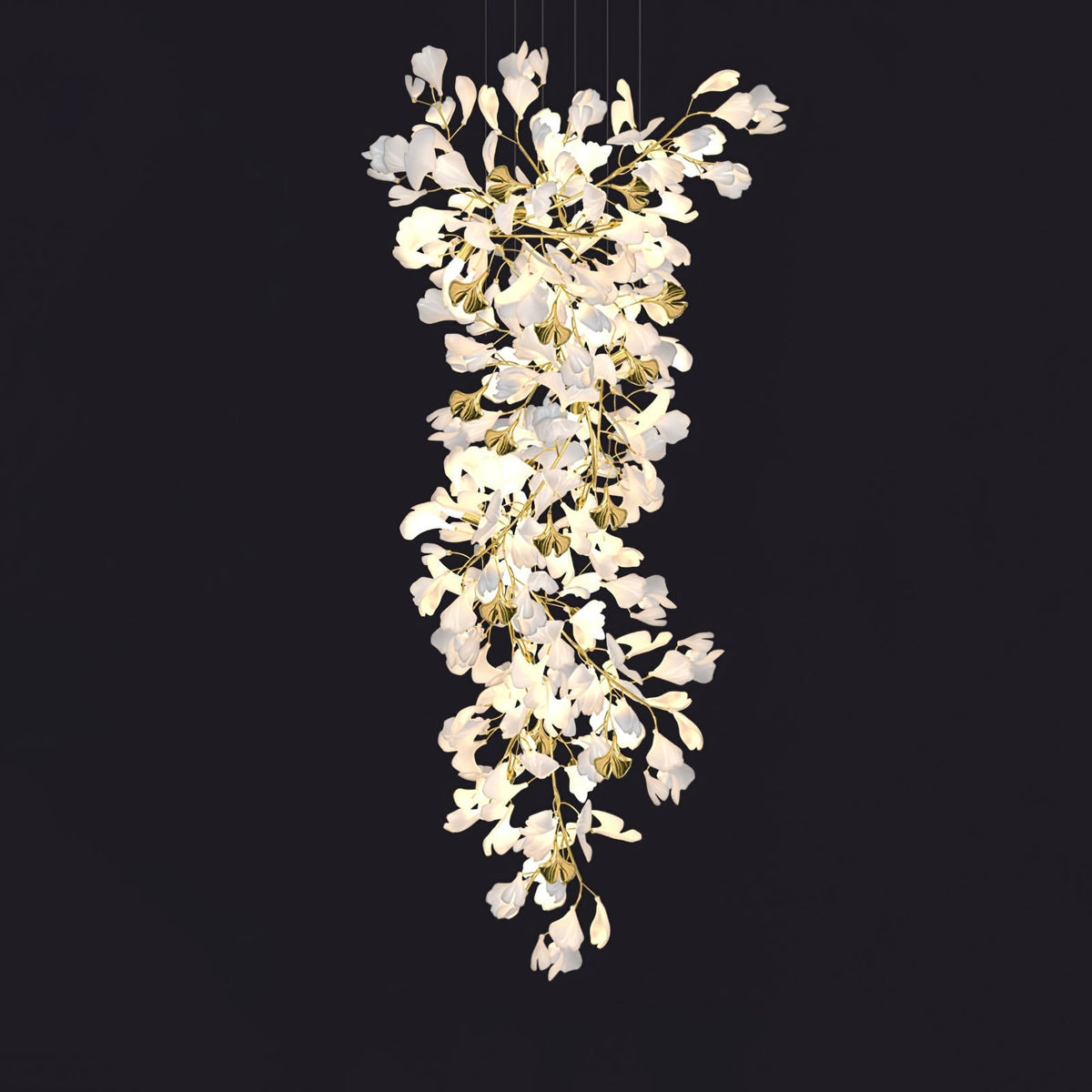 Ideniel Ceramic Chandelier-Moonnatur