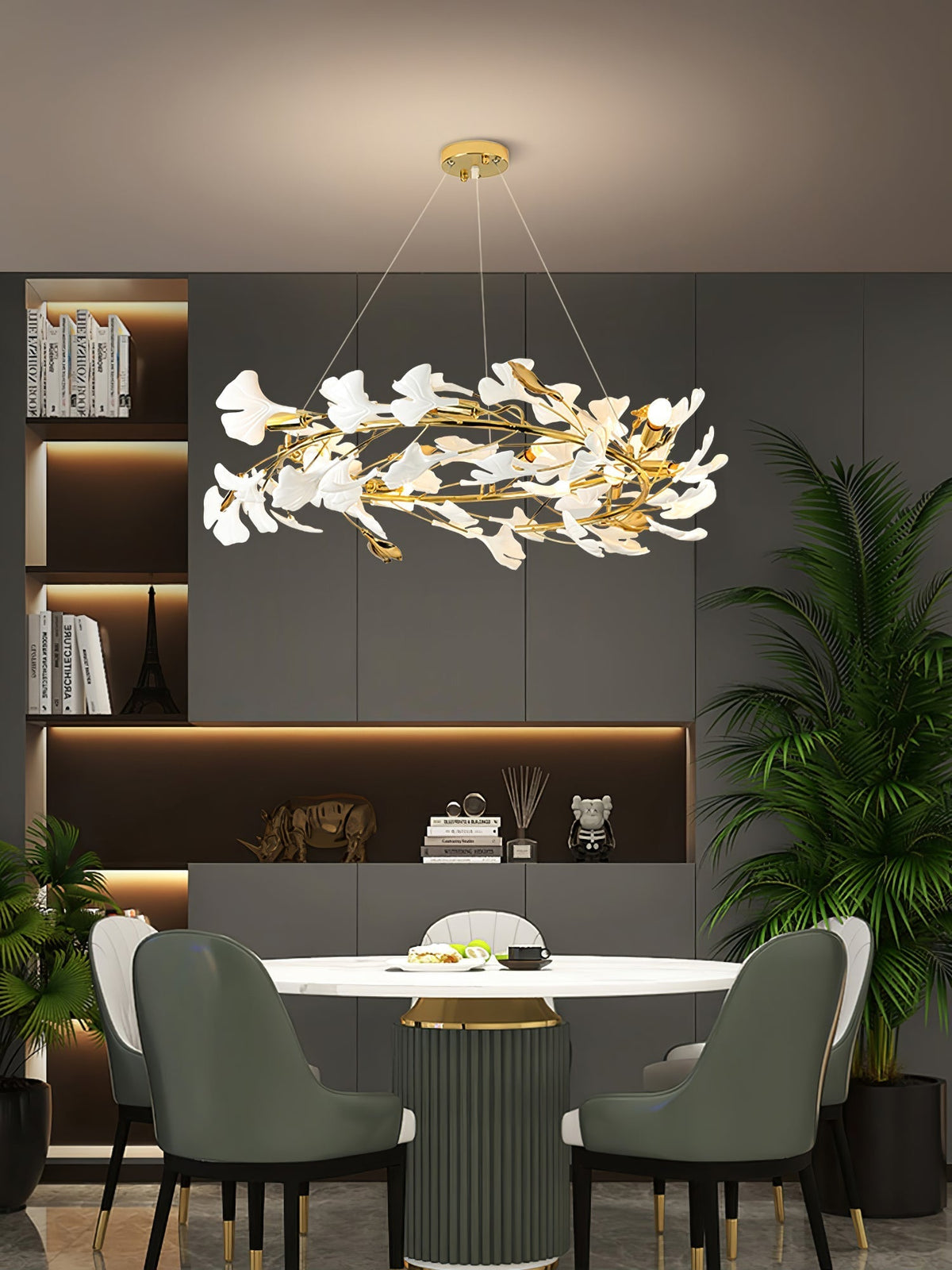 Ideniel Ceramic Chandelier-Moonnatur