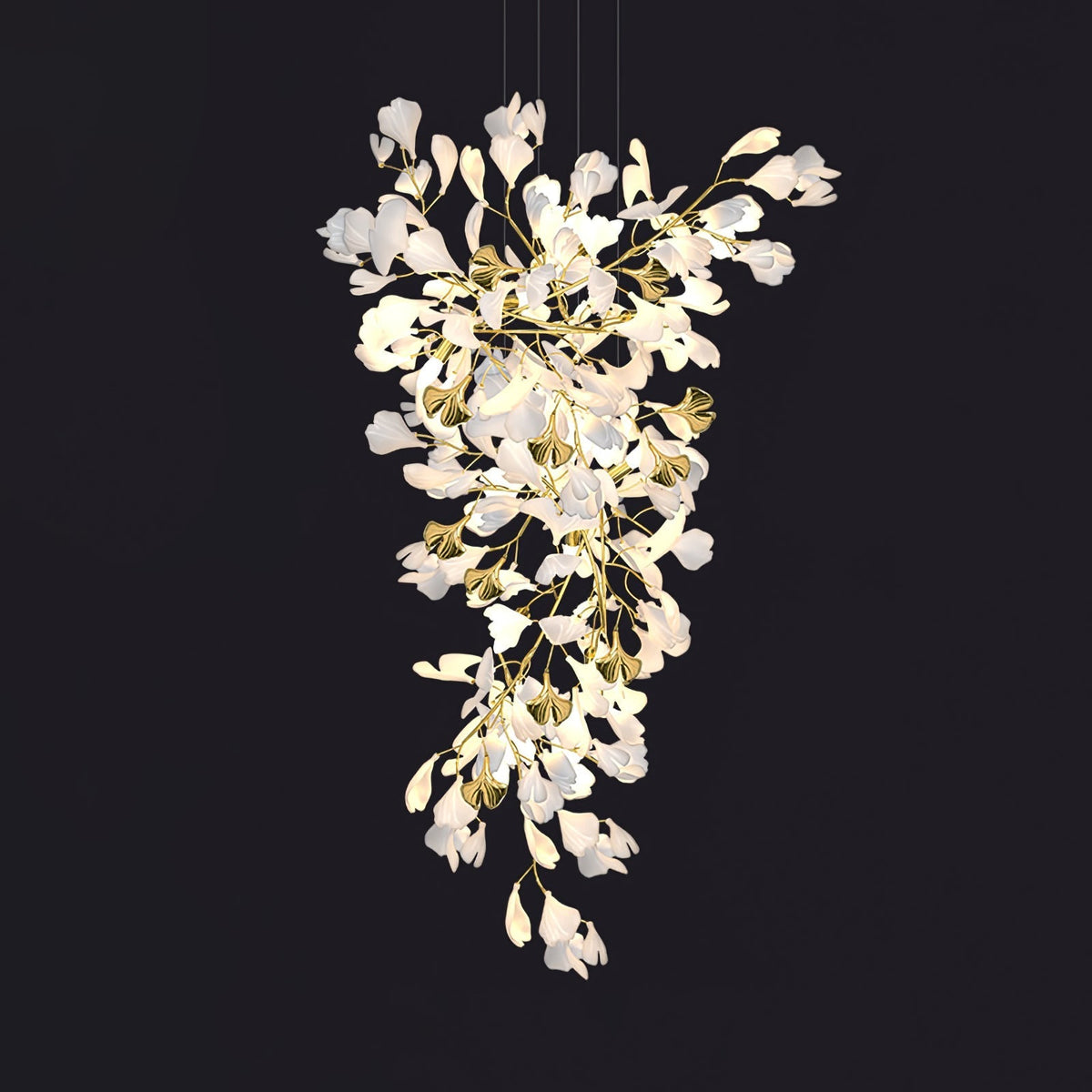 Ideniel Ceramic Chandelier-Moonnatur