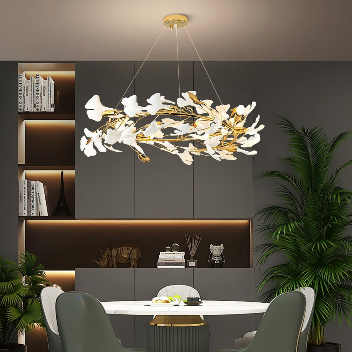 Ideniel Ceramic Chandelier-Moonnatur