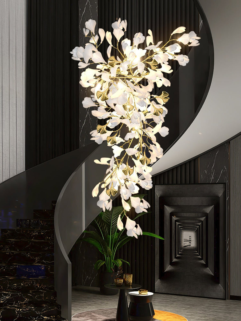 Ideniel Ceramic Chandelier-Moonnatur