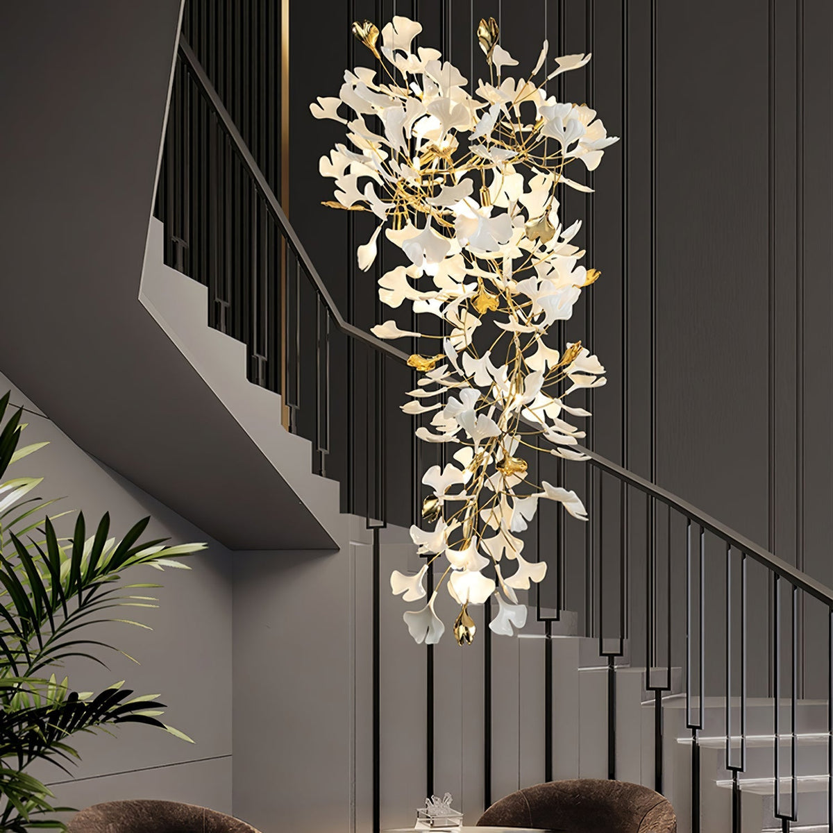 Ideniel Ceramic Chandelier-Moonnatur