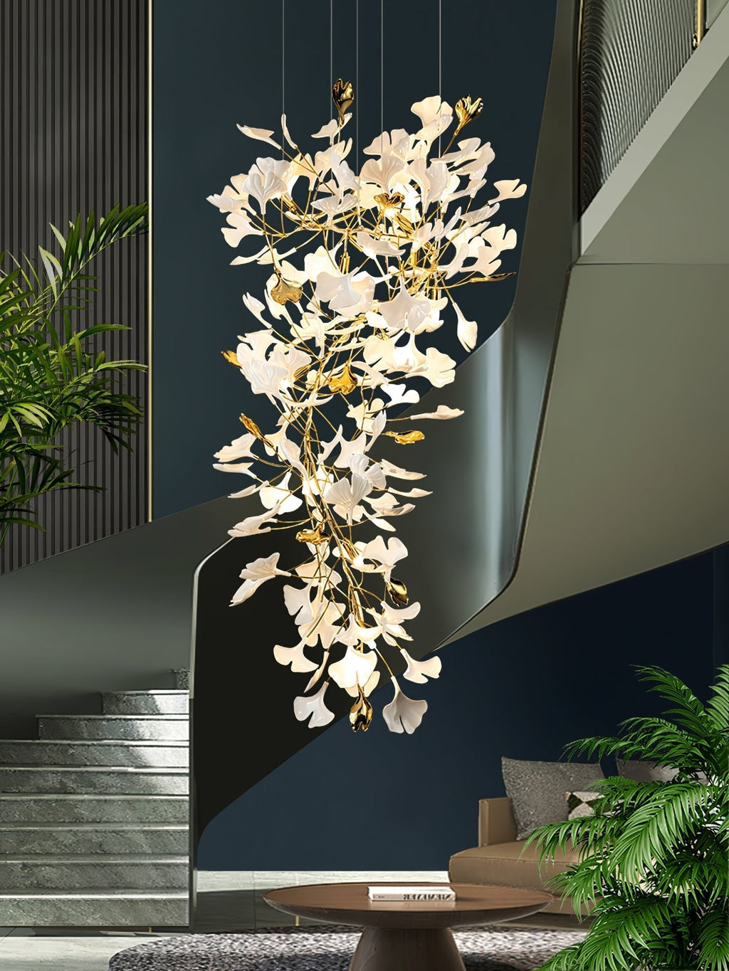 Ideniel Ceramic Chandelier-Moonnatur
