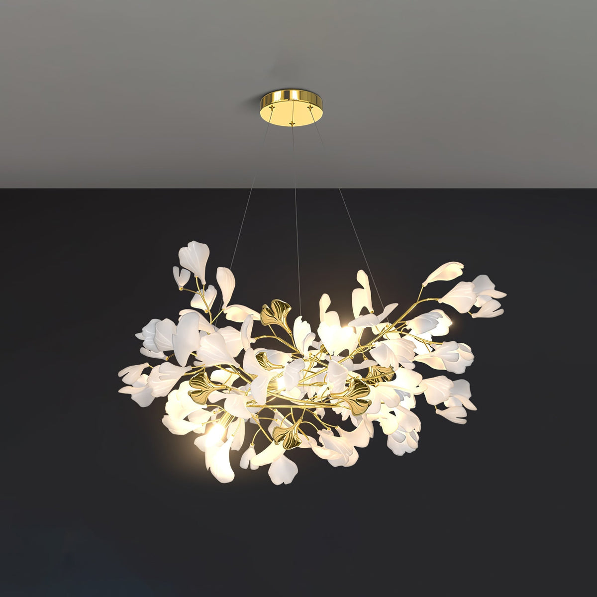 Ideniel Ceramic Chandelier-Moonnatur