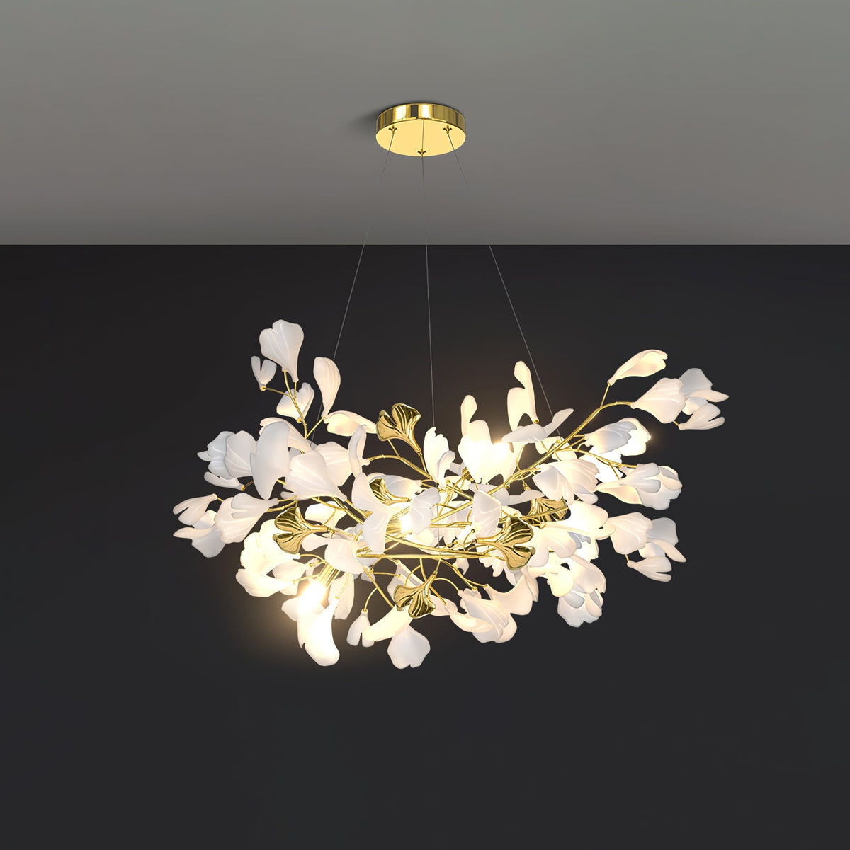 Ideniel Ceramic Chandelier-Moonnatur